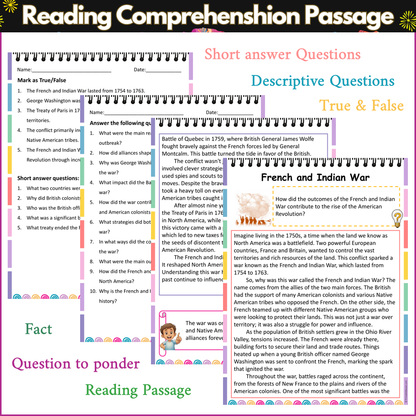 French and Indian War | Reading Comprehension Passage and Questions