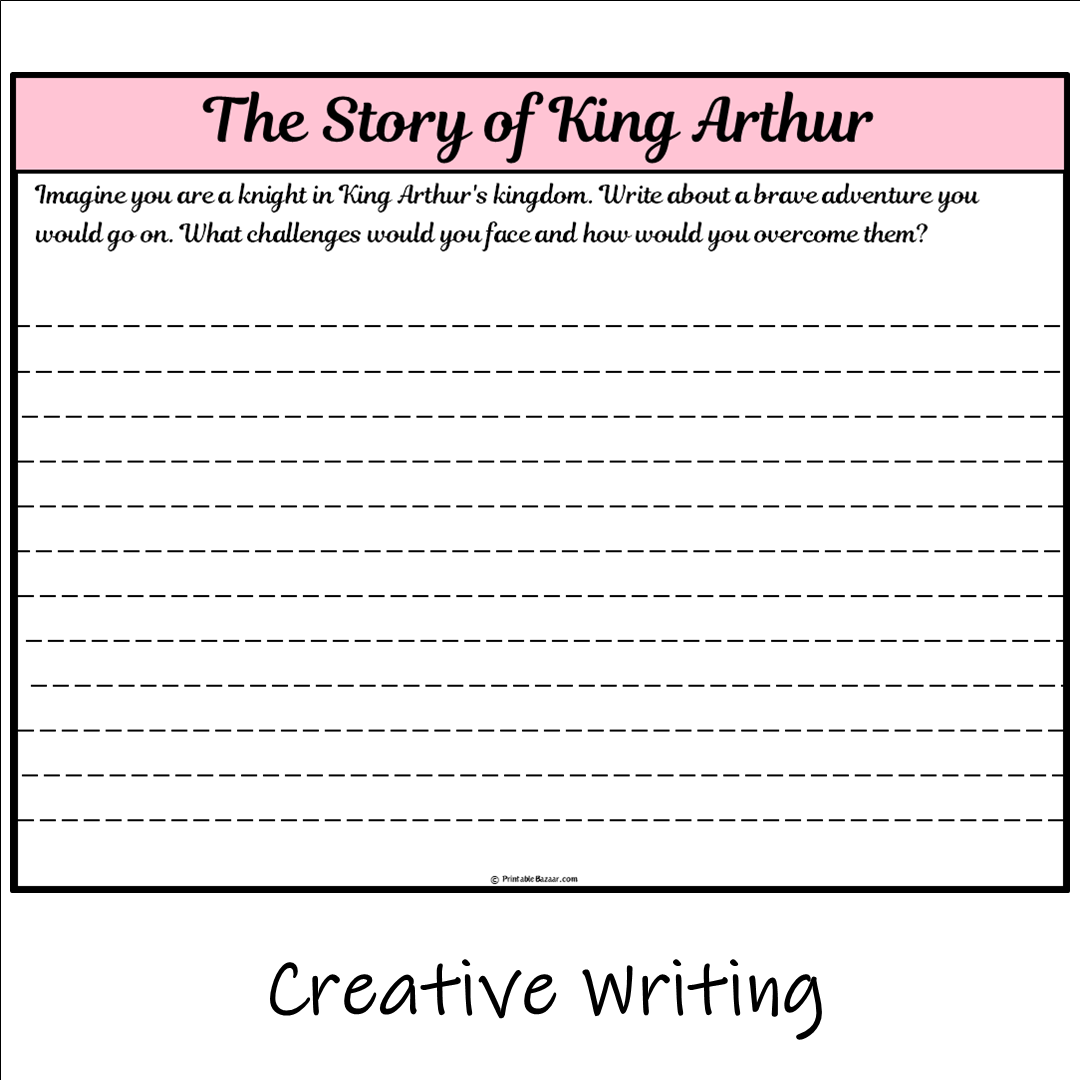 The Story of King Arthur | Main Idea and Supporting Details Reading Passage and Questions