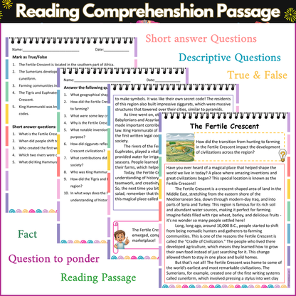 The Fertile Crescent | Reading Comprehension Passage and Questions