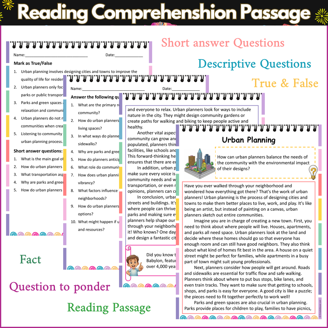 Urban Planning | Reading Comprehension Passage and Questions