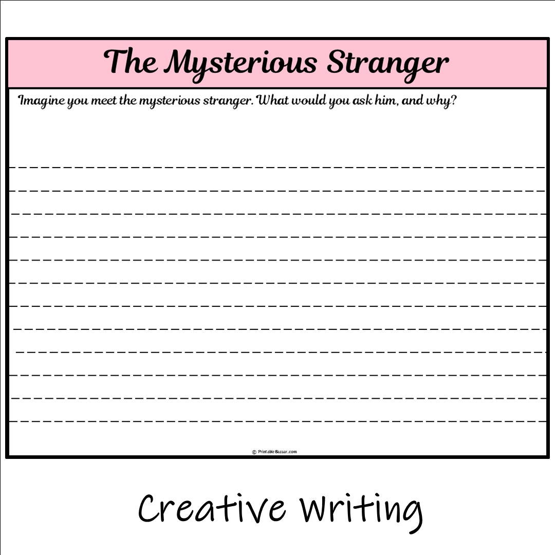 The Mysterious Stranger | Main Idea and Supporting Details Reading Passage and Questions