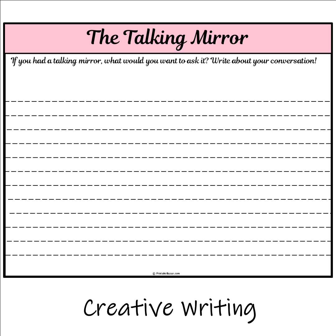 The Talking Mirror | Main Idea and Supporting Details Reading Passage and Questions