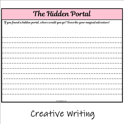 The Hidden Portal | Main Idea and Supporting Details Reading Passage and Questions