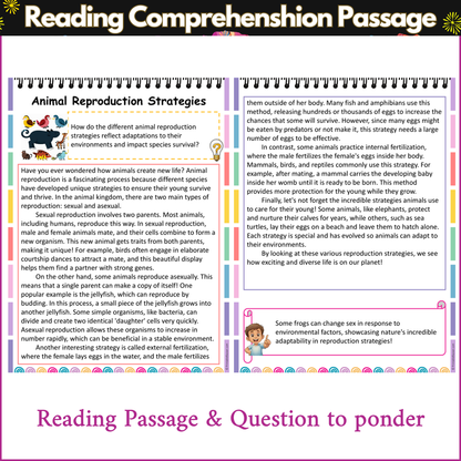 Animal Reproduction Strategies | Reading Comprehension Passage and Questions