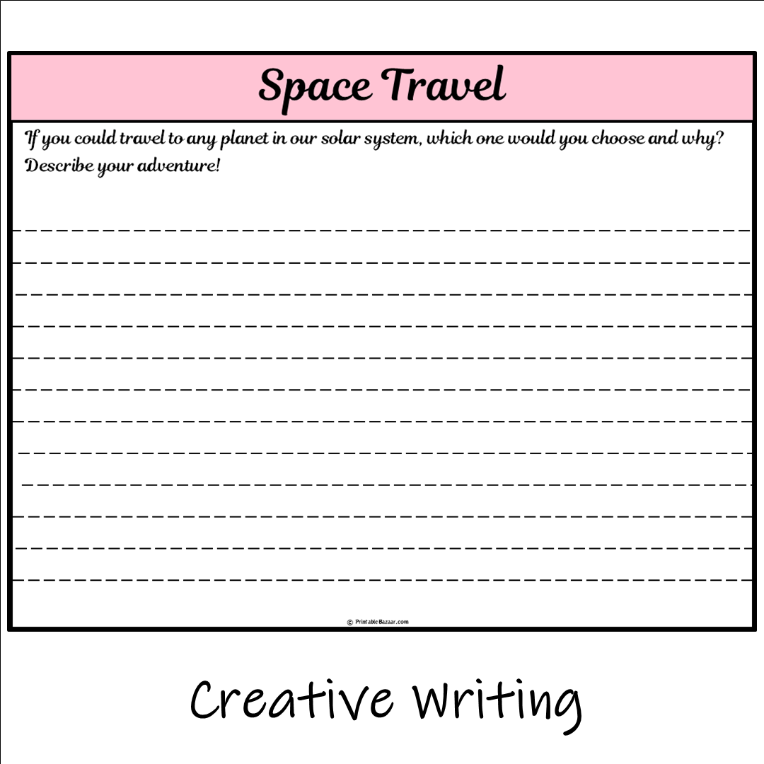 Space Travel | Main Idea and Supporting Details Reading Passage and Questions