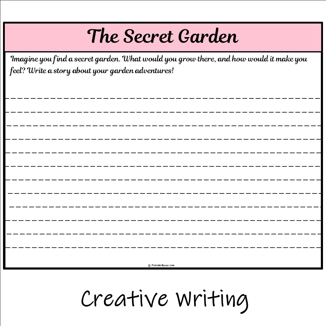 The Secret Garden | Main Idea and Supporting Details Reading Passage and Questions