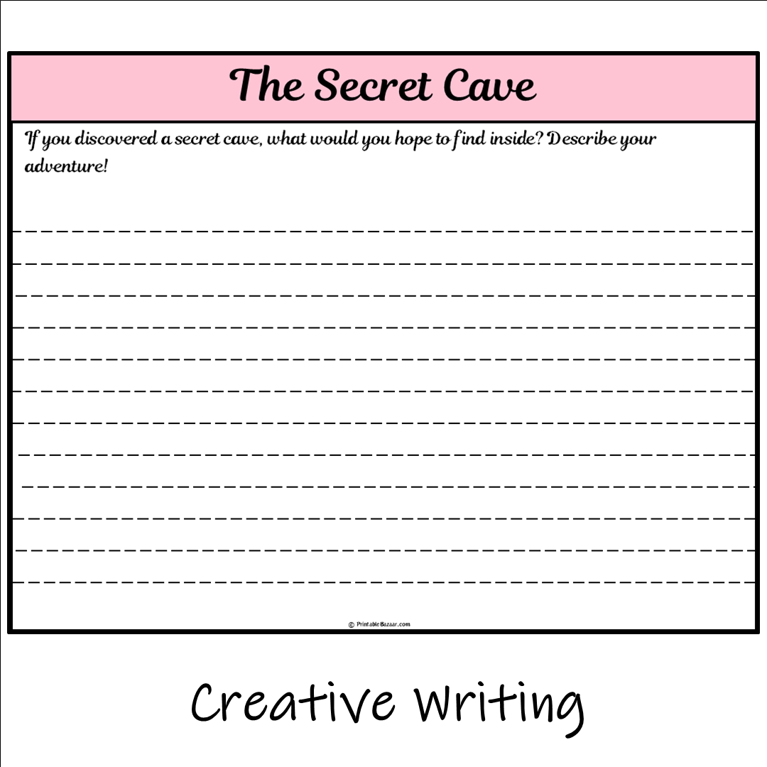 The Secret Cave | Main Idea and Supporting Details Reading Passage and Questions