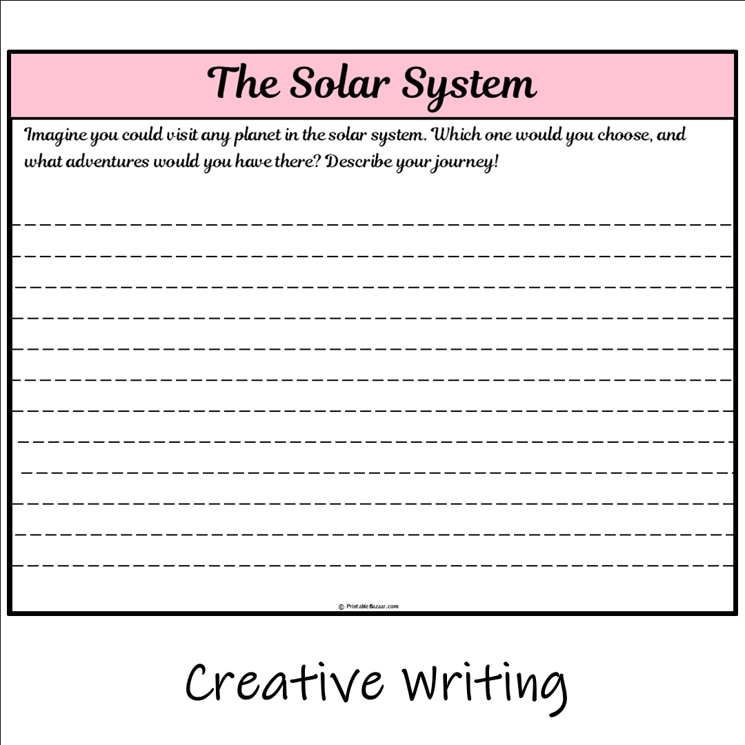 The Solar System | Main Idea and Supporting Details Reading Passage and Questions