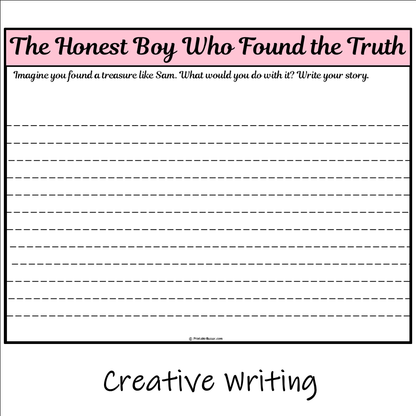 The Honest Boy Who Found the Truth | Main Idea and Supporting Details Reading Passage and Questions