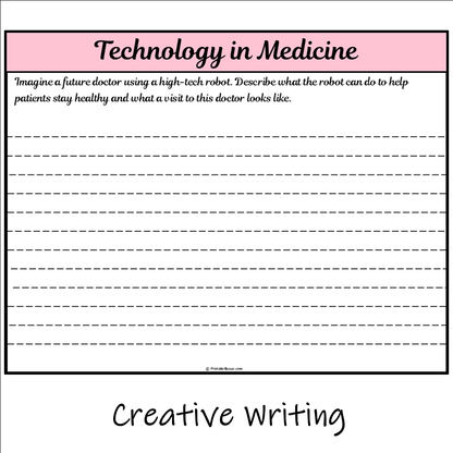 Technology in Medicine | Main Idea and Supporting Details Reading Passage and Questions