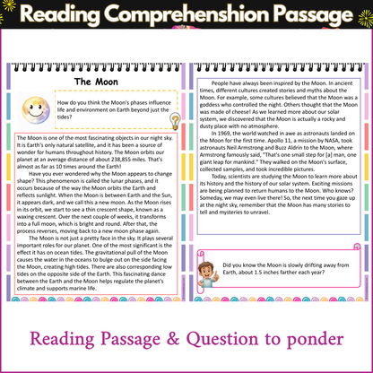 The Moon | Reading Comprehension Passage and Questions