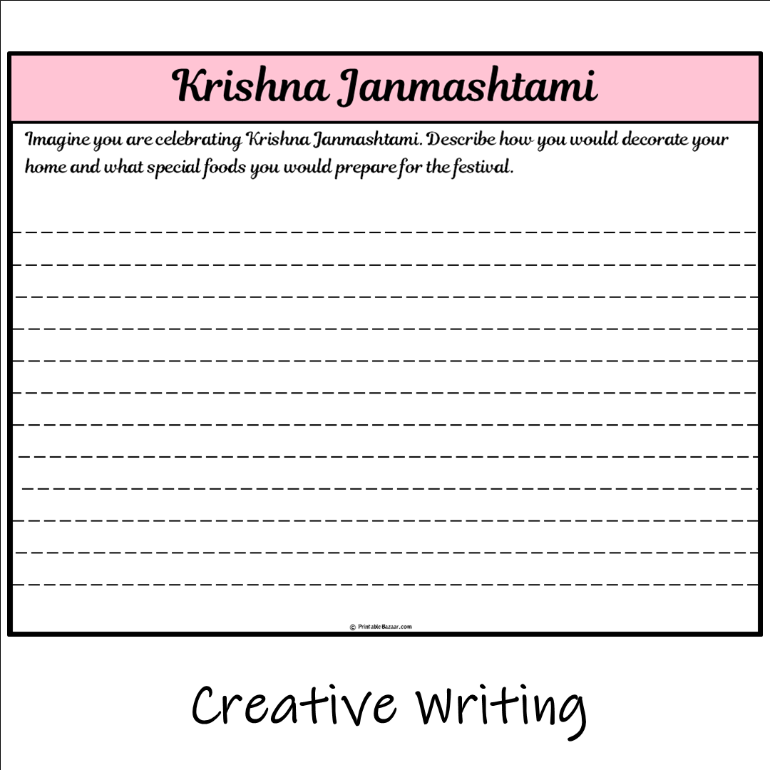 Krishna Janmashtami | Main Idea and Supporting Details Reading Passage and Questions