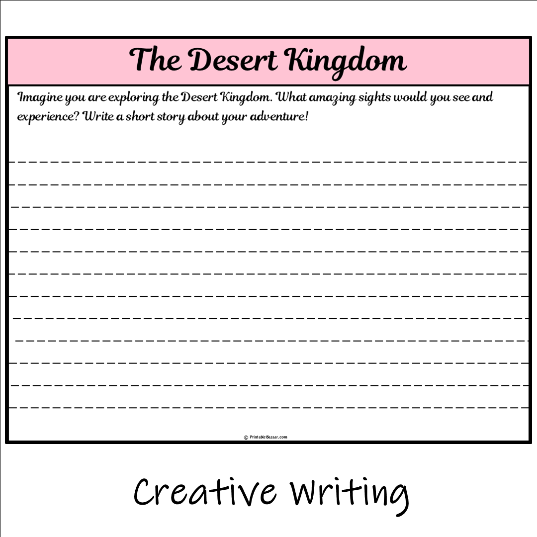 The Desert Kingdom | Main Idea and Supporting Details Reading Passage and Questions