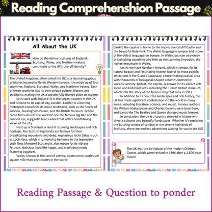 All About the UK | Reading Comprehension Passage and Questions