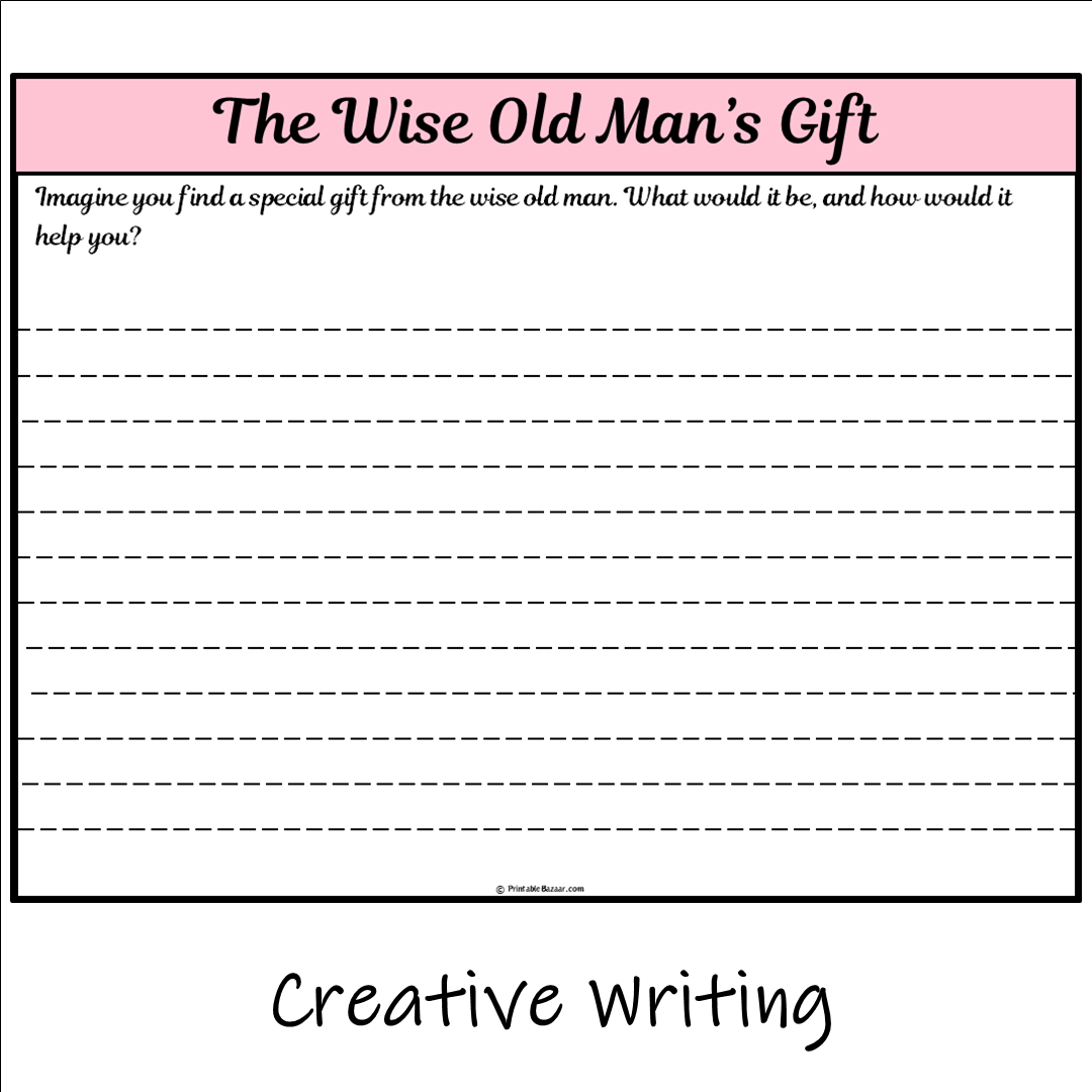 The Wise Old Man’s Gift | Main Idea and Supporting Details Reading Passage and Questions