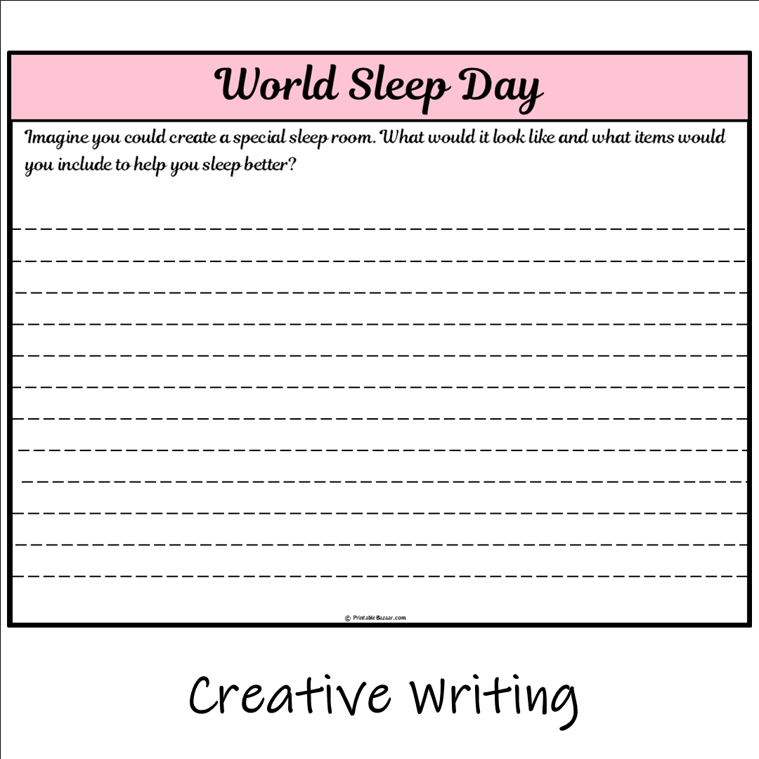 World Sleep Day | Main Idea and Supporting Details Reading Passage and Questions