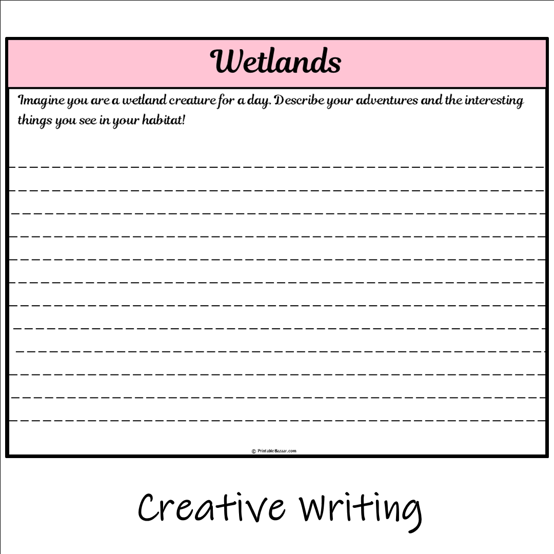 Wetlands | Main Idea and Supporting Details Reading Passage and Questions