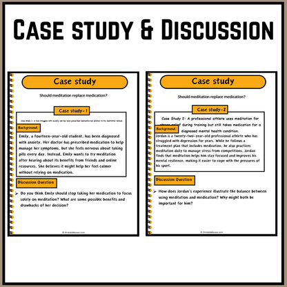 Should meditation replace medication? | Debate Case Study Worksheet