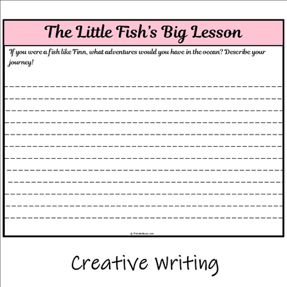 The Little Fish’s Big Lesson | Main Idea and Supporting Details Reading Passage and Questions