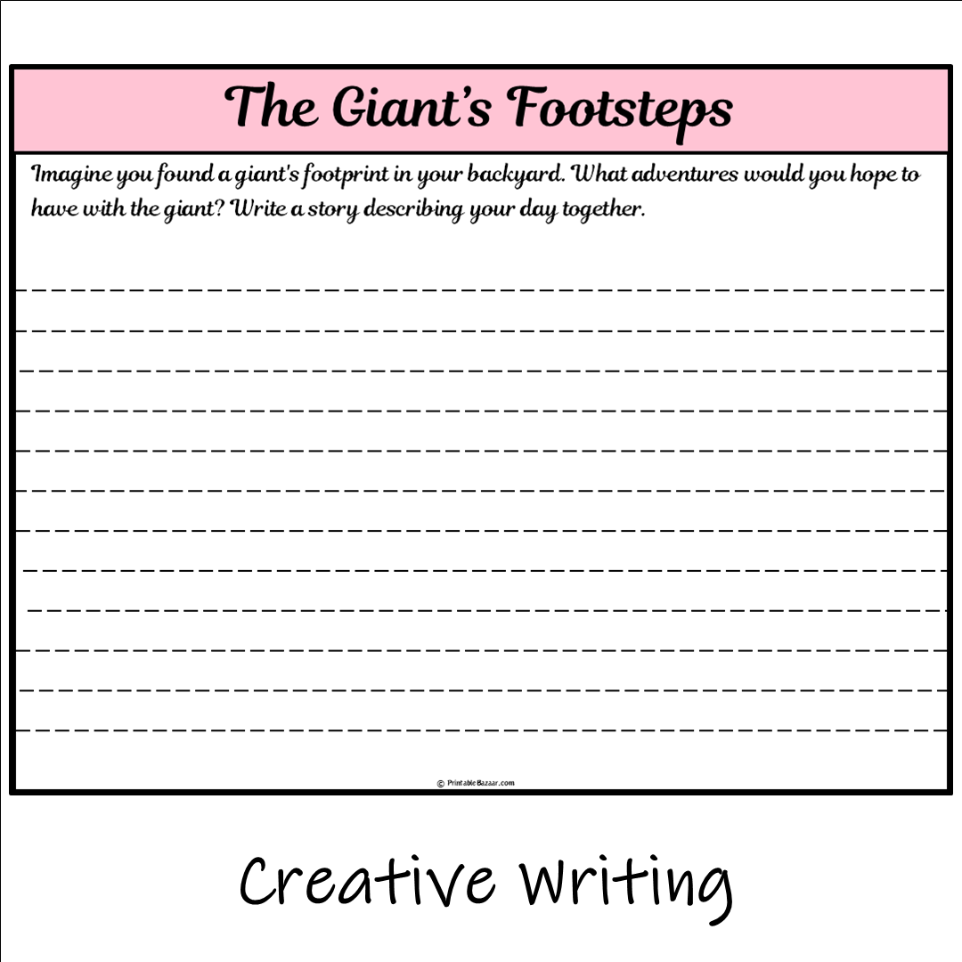 The Giant’s Footsteps | Main Idea and Supporting Details Reading Passage and Questions