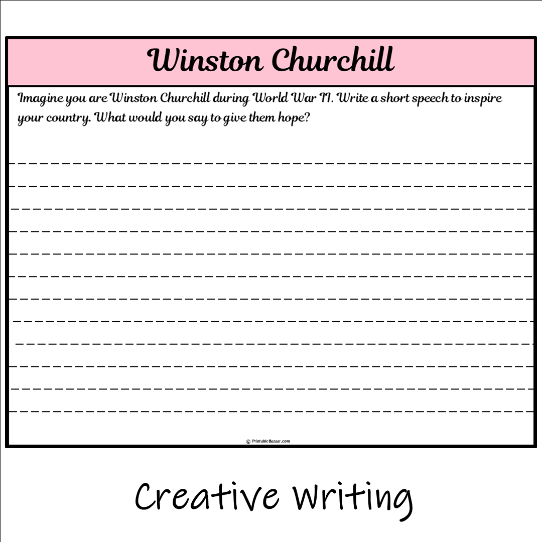 Winston Churchill | Main Idea and Supporting Details Reading Passage and Questions