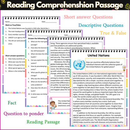 United Nations | Reading Comprehension Passage and Questions