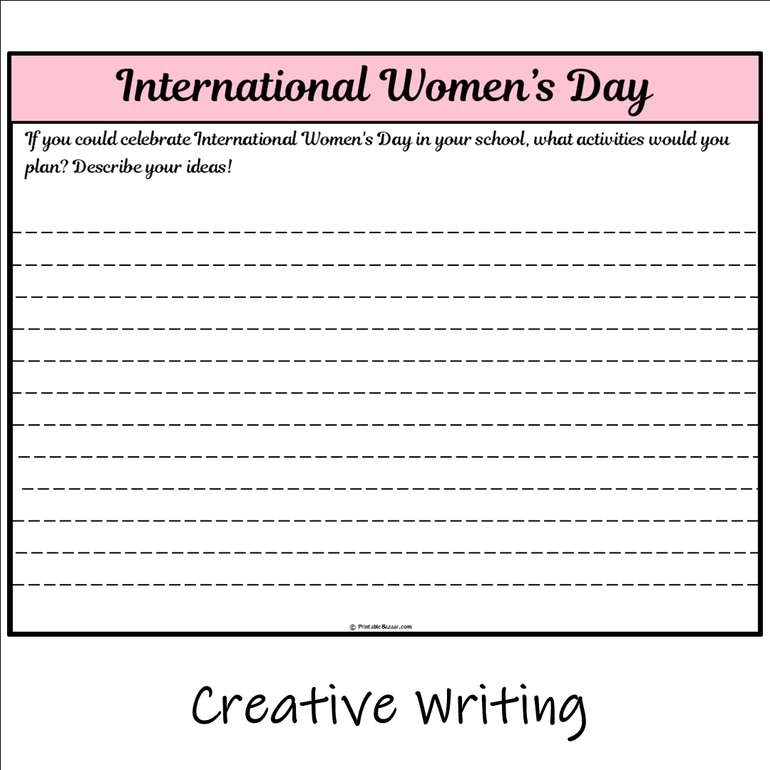 International Women’s Day | Main Idea and Supporting Details Reading Passage and Questions