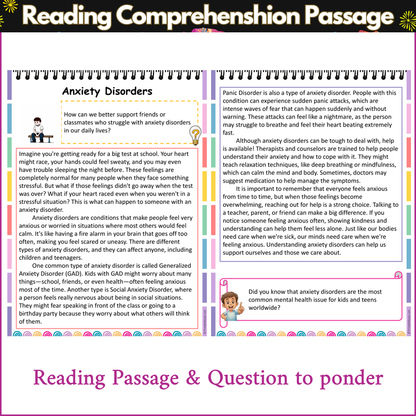 Anxiety Disorders | Reading Comprehension Passage and Questions