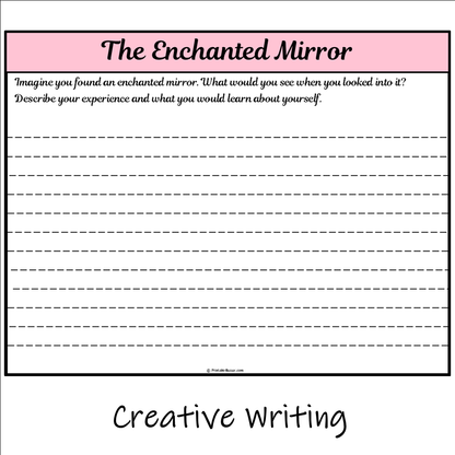 The Enchanted Mirror | Main Idea and Supporting Details Reading Passage and Questions