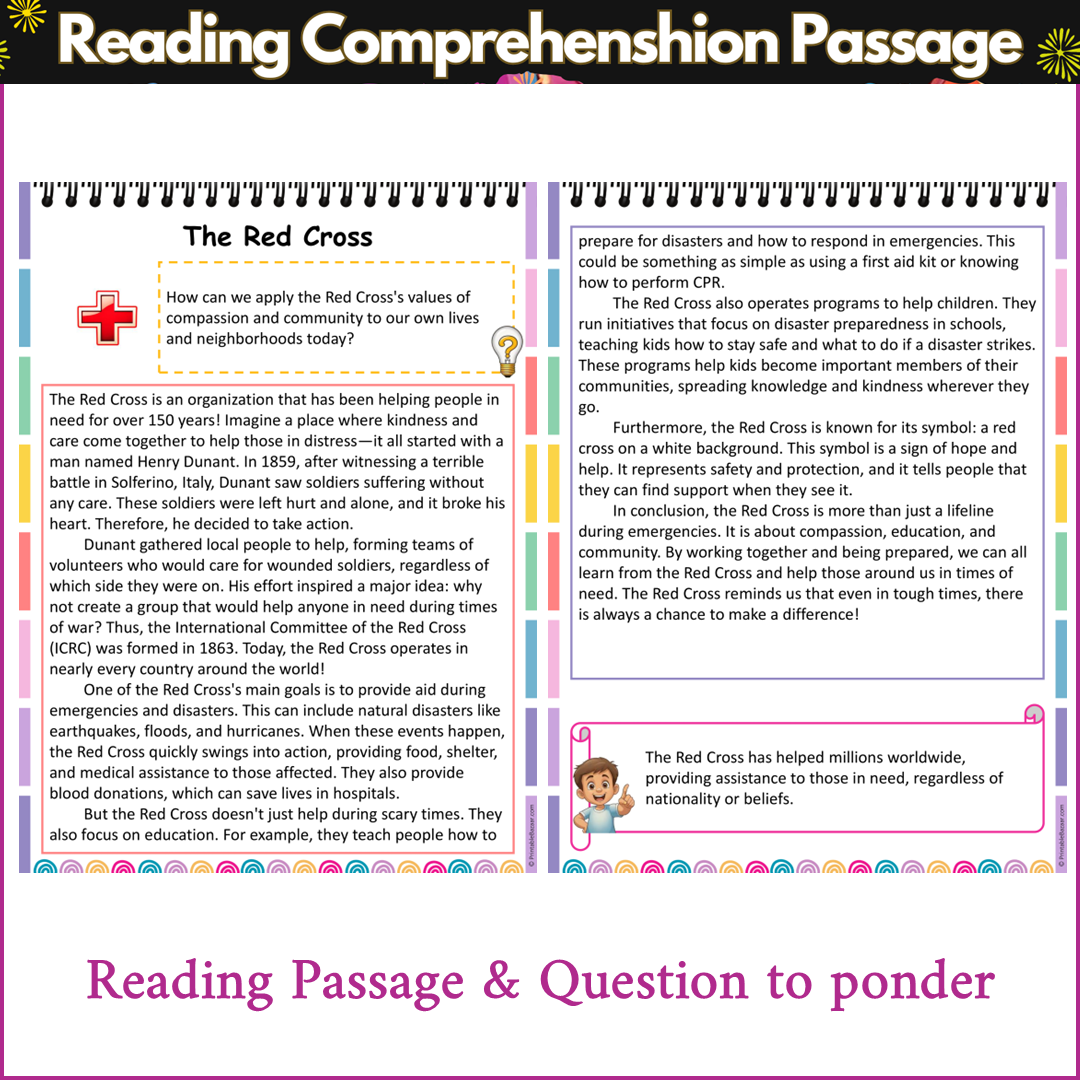 The Red Cross | Reading Comprehension Passage and Questions