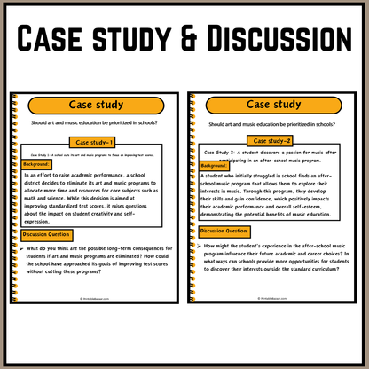 Should art and music education be prioritized in schools? | Debate Case Study Worksheet