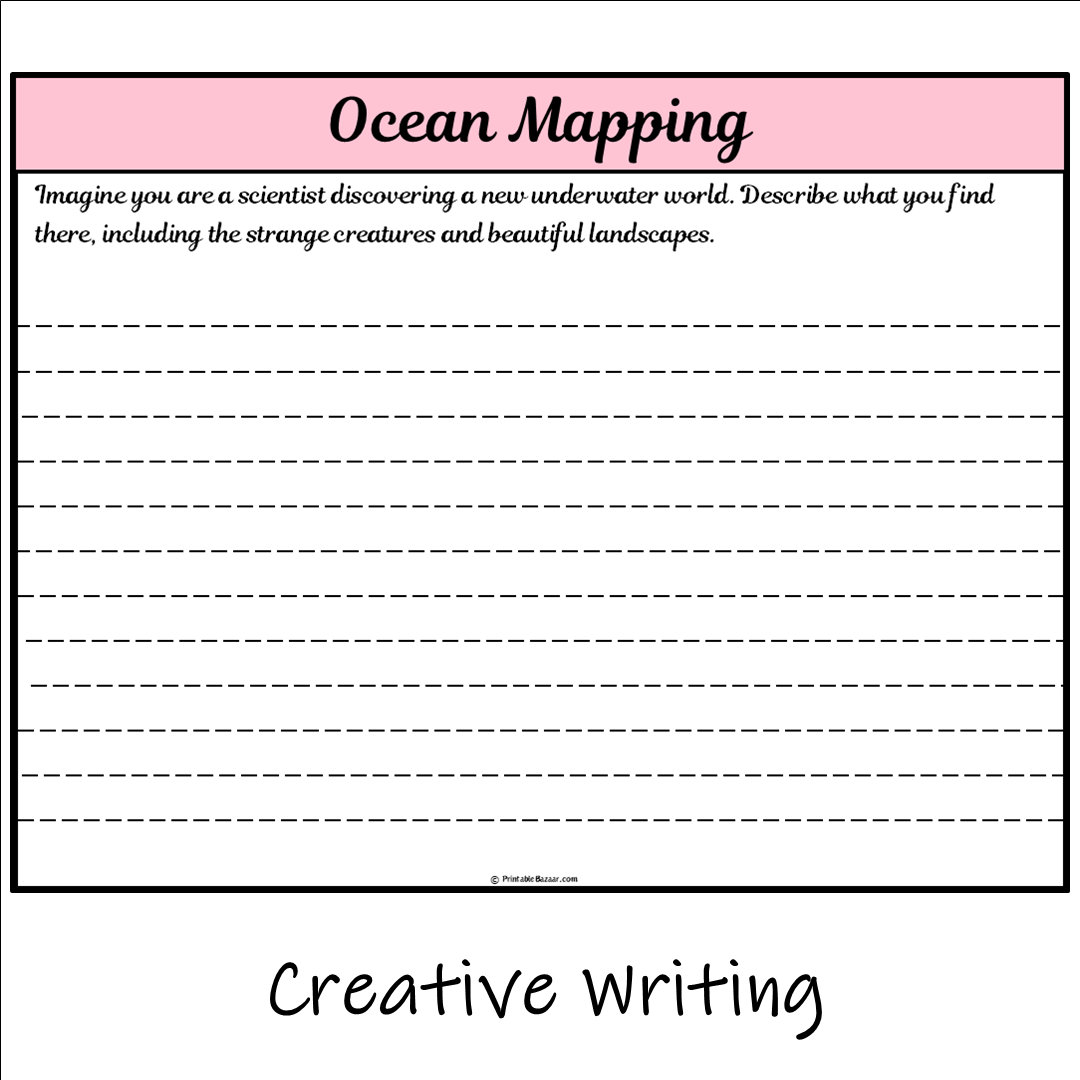 Ocean Mapping | Main Idea and Supporting Details Reading Passage and Questions