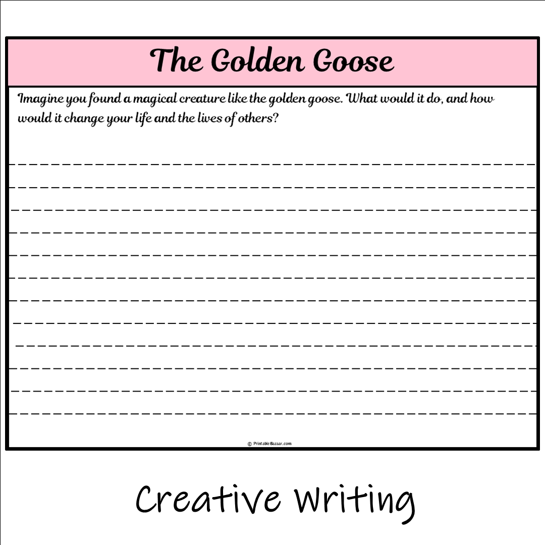 The Golden Goose | Main Idea and Supporting Details Reading Passage and Questions