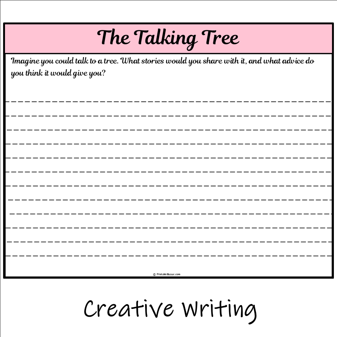 The Talking Tree | Main Idea and Supporting Details Reading Passage and Questions