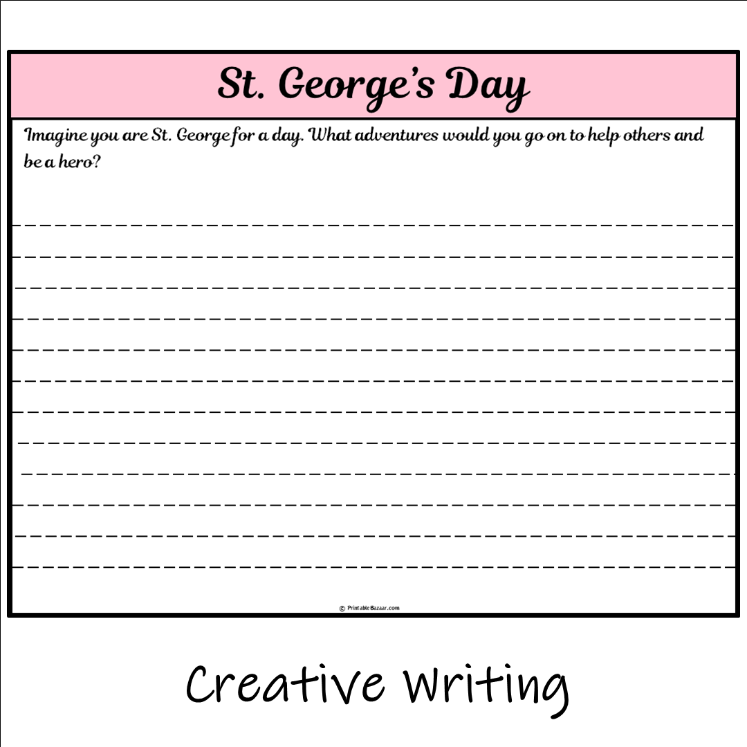 St. George’s Day | Main Idea and Supporting Details Reading Passage and Questions