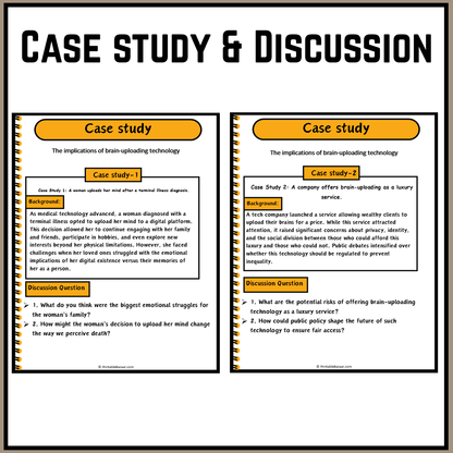 The implications of brain-uploading technology | Debate Case Study Worksheet