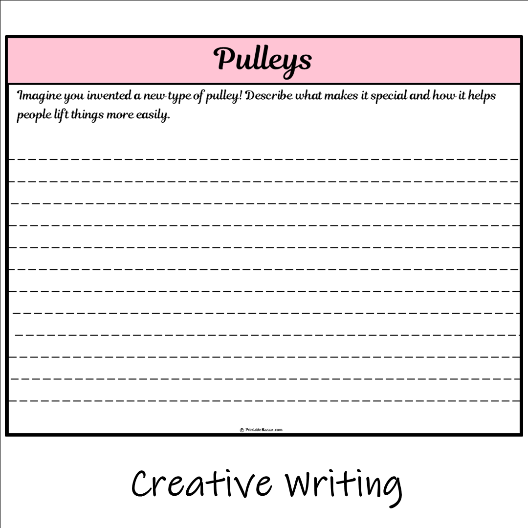 Pulleys | Main Idea and Supporting Details Reading Passage and Questions