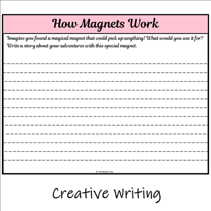 How Magnets Work | Main Idea and Supporting Details Reading Passage and Questions