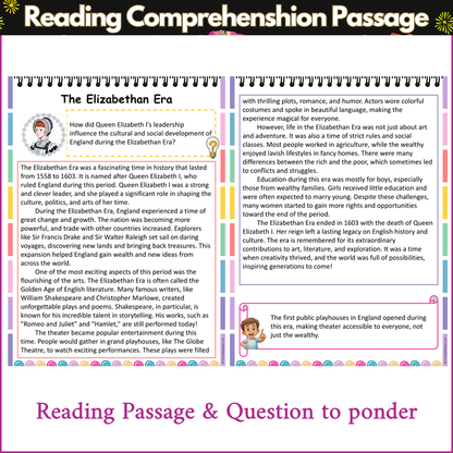 The Elizabethan Era | Reading Comprehension Passage and Questions