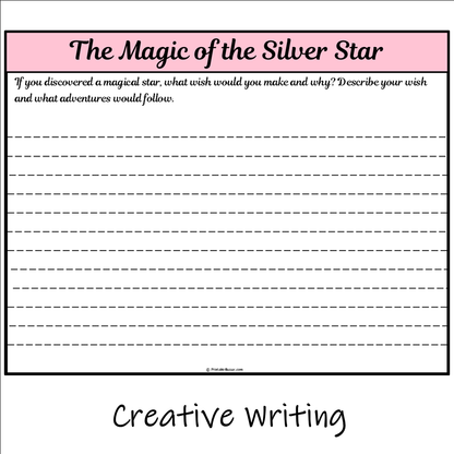 The Magic of the Silver Star | Main Idea and Supporting Details Reading Passage and Questions