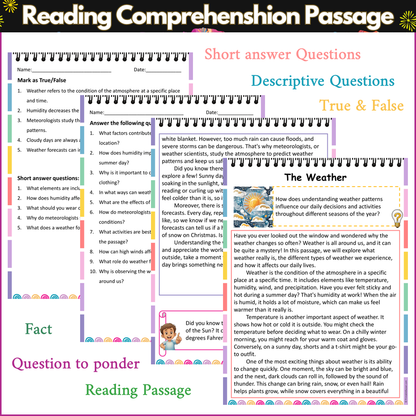 The Weather | Reading Comprehension Passage and Questions