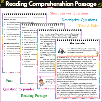 The Crusades | Reading Comprehension Passage and Questions