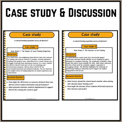 Is school funding equitable across all districts? | Debate Case Study Worksheet