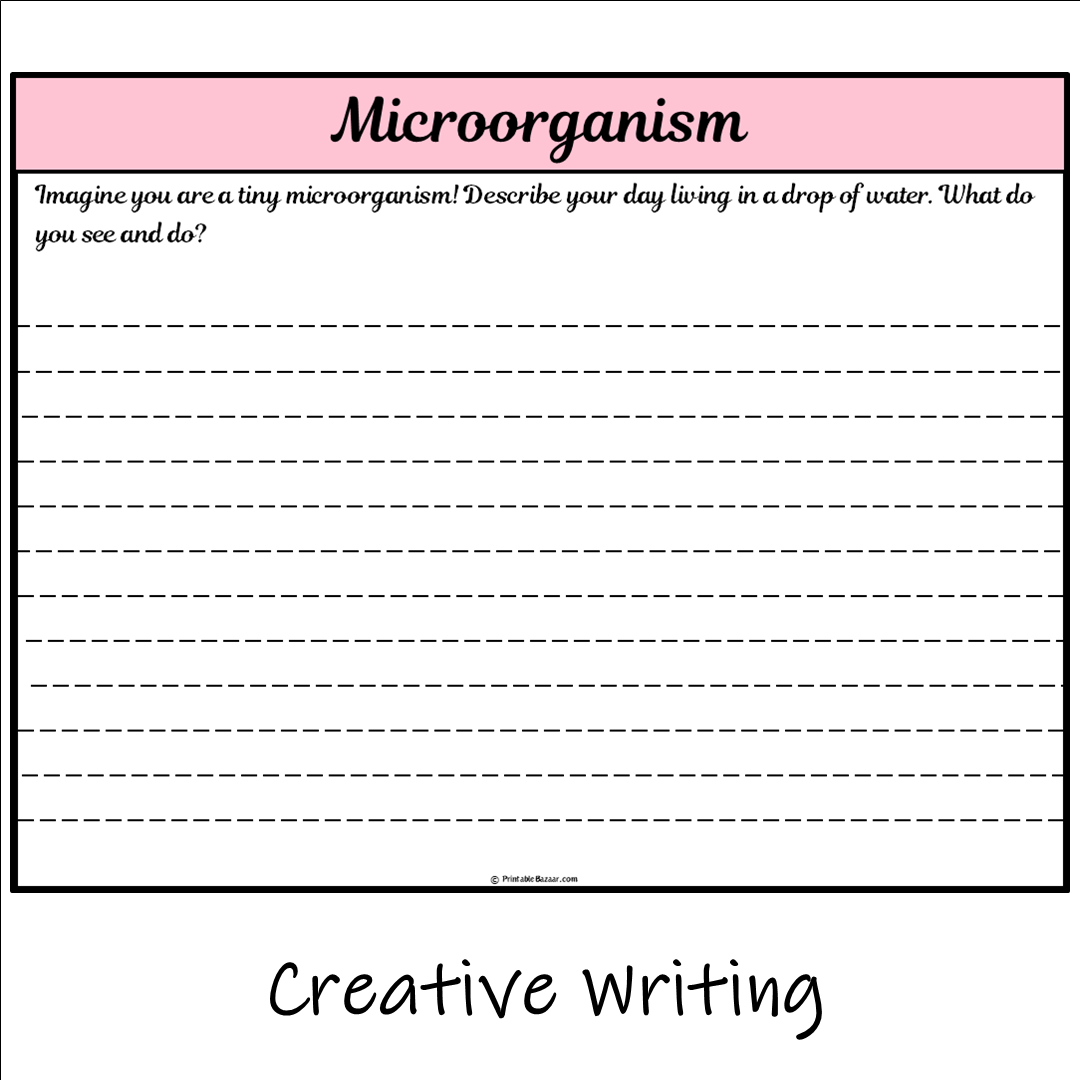 Microorganism | Main Idea and Supporting Details Reading Passage and Questions