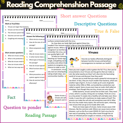 Viruses | Reading Comprehension Passage and Questions