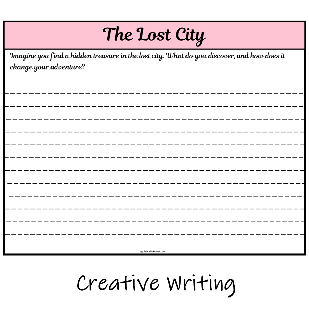 The Lost City | Main Idea and Supporting Details Reading Passage and Questions