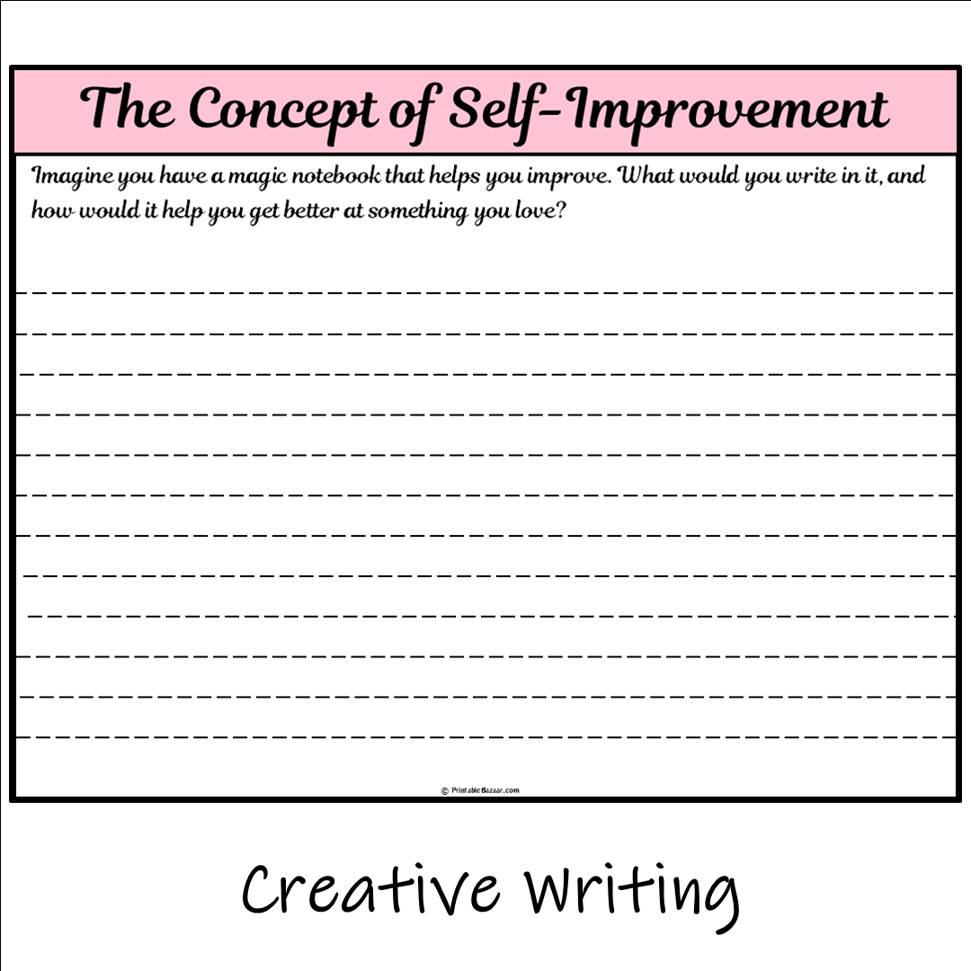 The Concept of Self-Improvement | Main Idea and Supporting Details Reading Passage and Questions