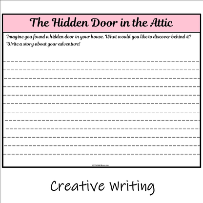 The Hidden Door in the Attic | Main Idea and Supporting Details Reading Passage and Questions