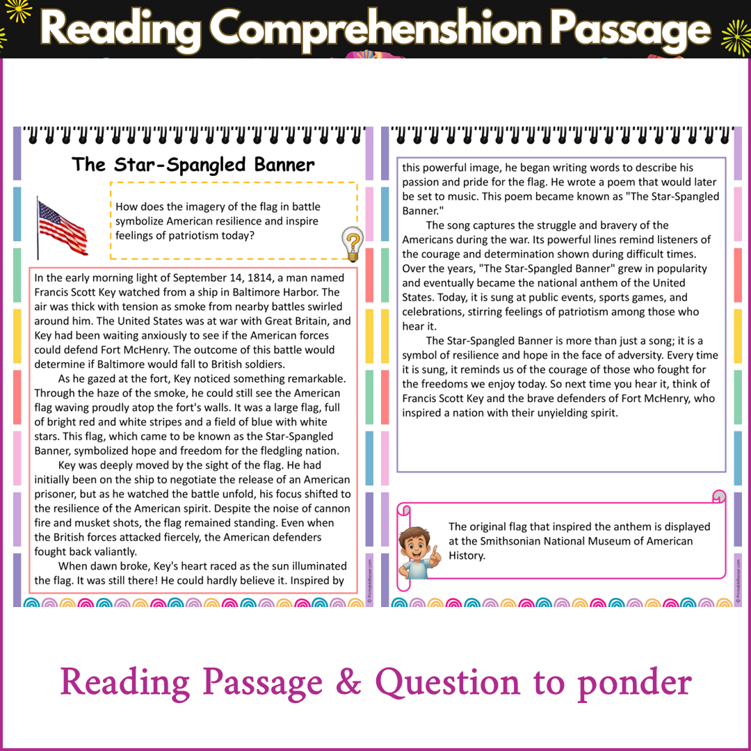 The Star-Spangled Banner | Reading Comprehension Passage and Questions