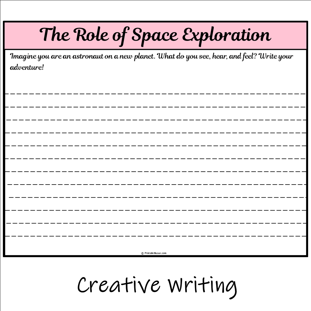 The Role of Space Exploration | Main Idea and Supporting Details Reading Passage and Questions